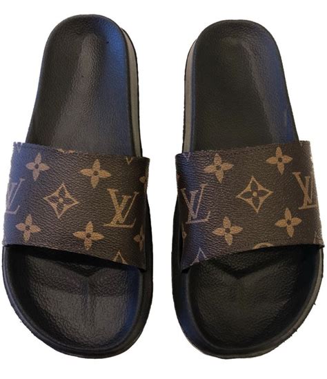 louis vuitton flip flops mens|Louis Vuitton lv sandals.